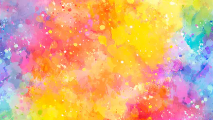 彩色水彩风格印度风胡里节日背景